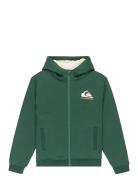 Quiksilver Fleece Sherpa Youth Grön