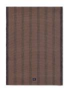 Lexington Home Striped Organic Cotton Runner Svart