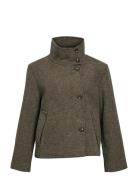 Object Objriki Re Short Jacket Noos Grå