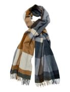 Newhouse Monica Checked Scarf Brun