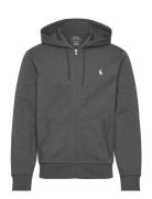 Polo Ralph Lauren Double-Knit Full-Zip Hoodie Grå