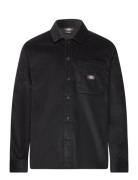 Dickies M Corduroy Shirt Ls Svart
