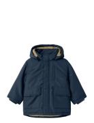 Name It Nmmmarlow Parka Jacket Pb Marinblå
