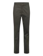 Calvin Klein Slim Sateen Chino Trouser Brun
