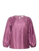 Kaffe Curve Kcrizza Blouse Rosa