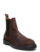 Selected Slhtim Suede Chelsea Boot B Brun