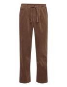 Anerkjendt Akjan Cord Pleat Pants Brun