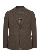 Bruun & Stengade Bs Chiavari Classic Fit Blazer Brun