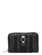 GUESS Erenia Slg Medium Zip Around Svart