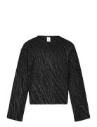 Vero Moda Girl Vmnita Ls O-Neck Top Jrs Girl Svart